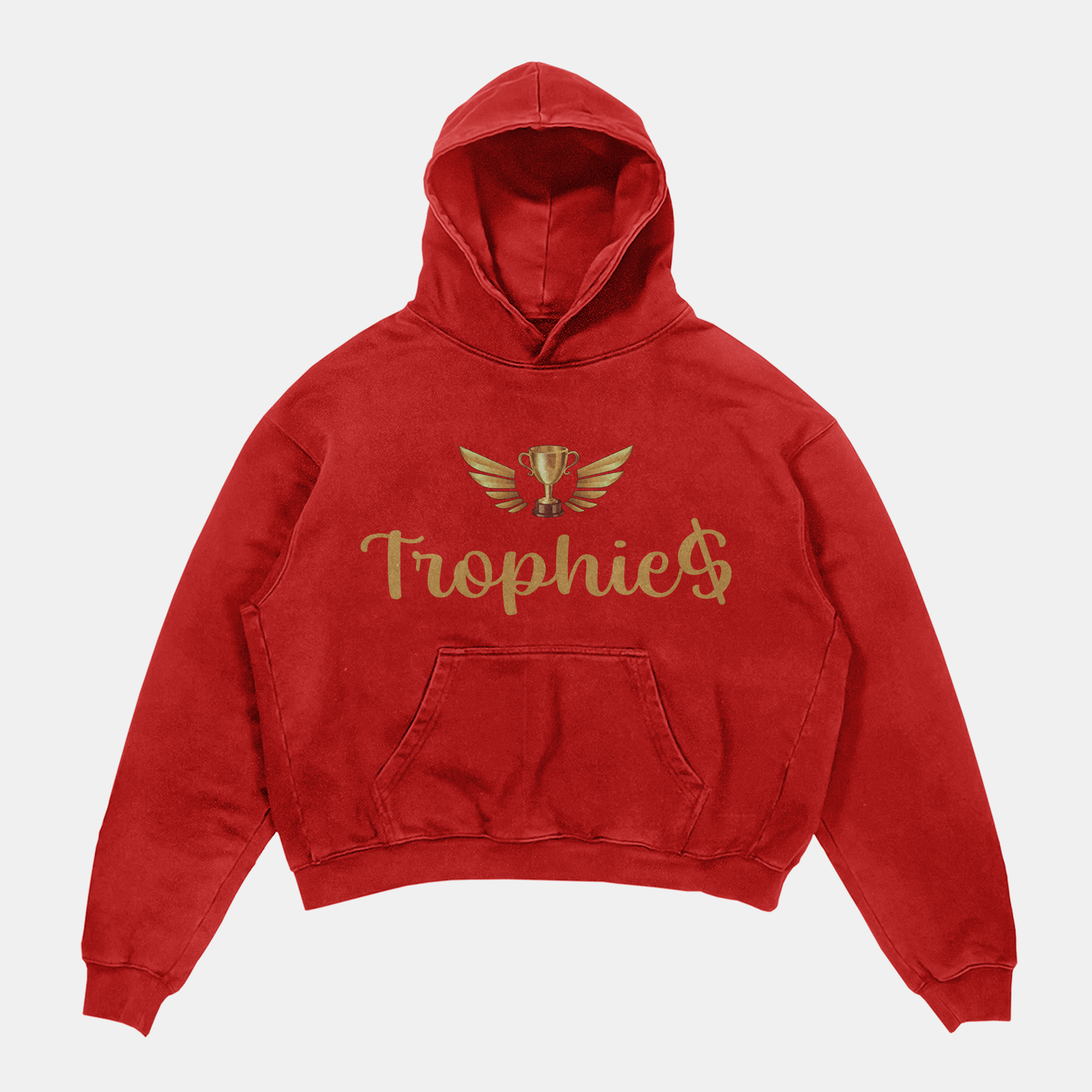 Trophies Red Crop Top Set (Women's)