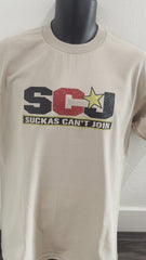 Camiseta negra SCJ Star Crew Neck