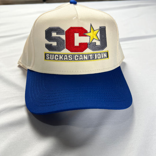 Blue Brim Star Hat