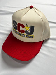 Red Brim Star Hat