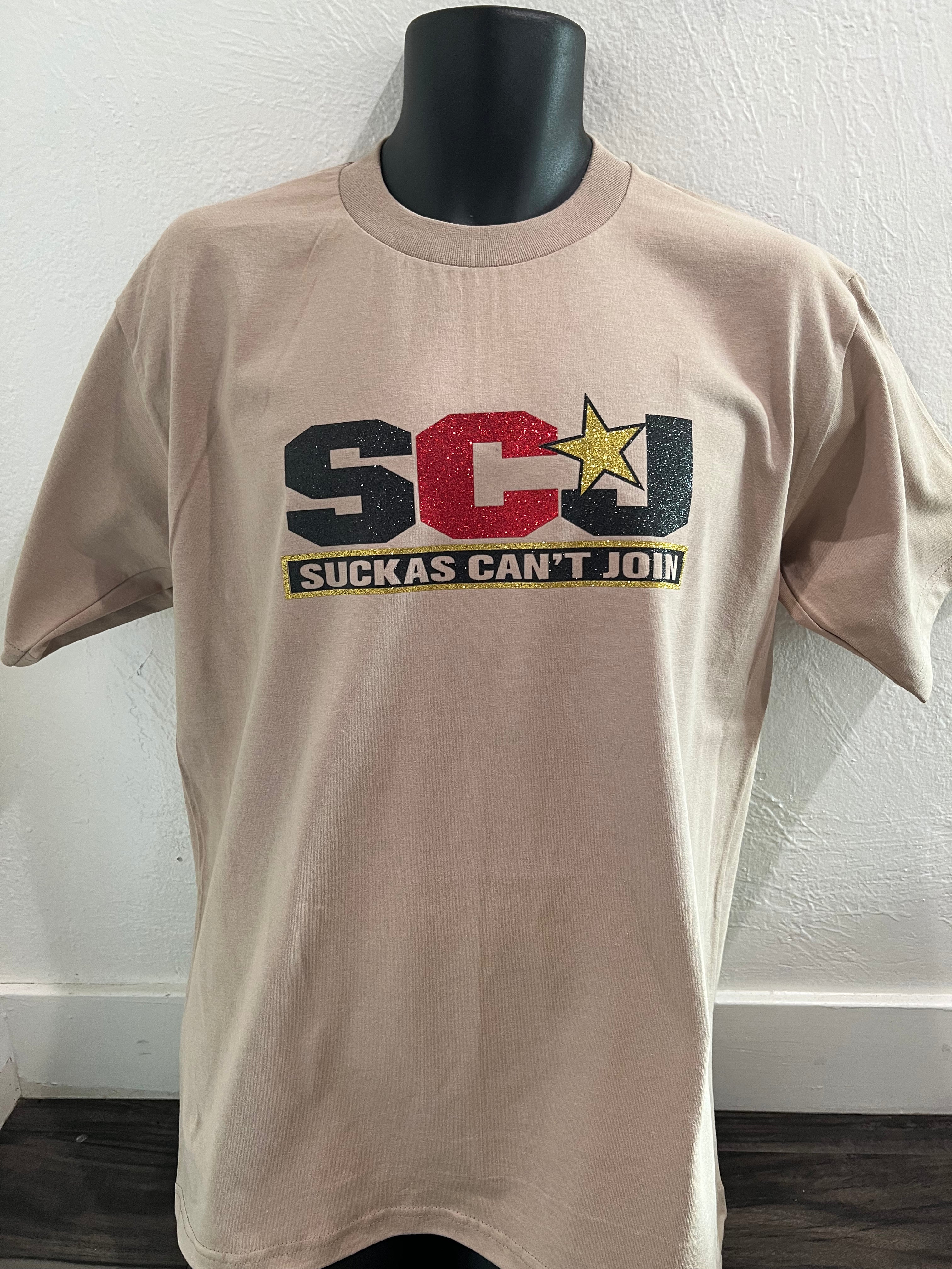 Camiseta negra SCJ Star Crew Neck