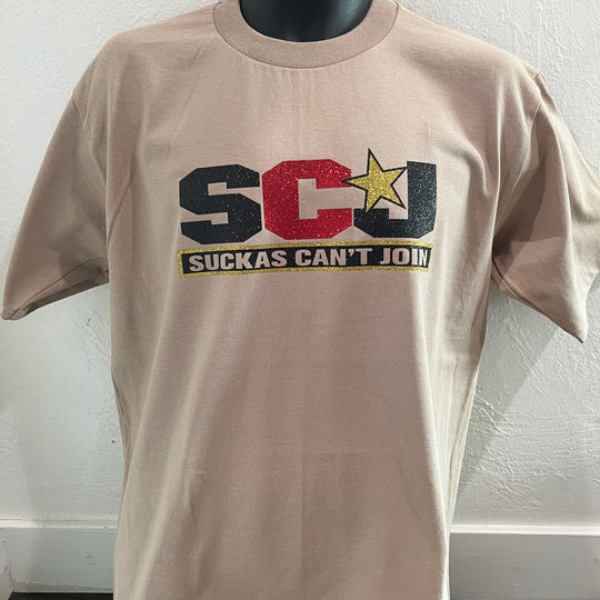 Camiseta negra SCJ Star Crew Neck